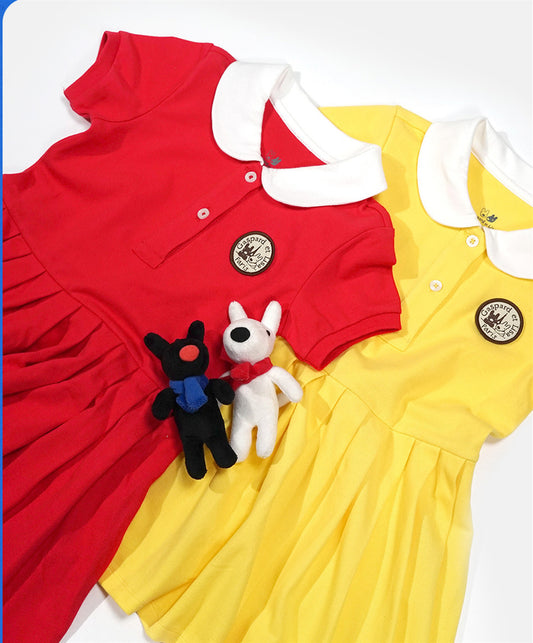 Casper And Lisa Girls Girls Baby Summer Dresses College Polo New Style Skirt Trend