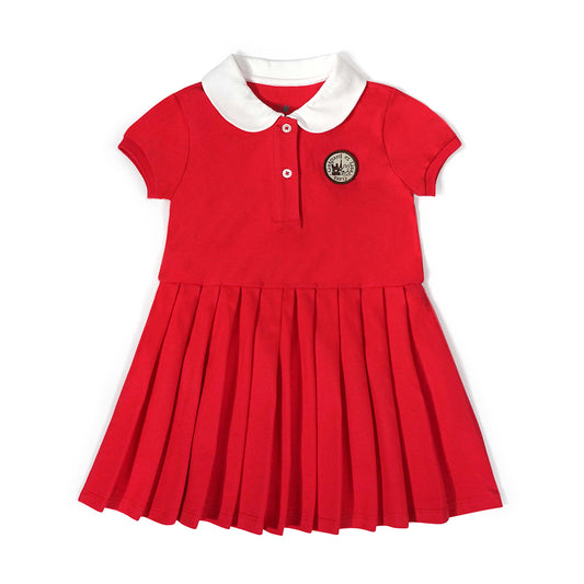 Casper And Lisa Girls Girls Baby Summer Dresses College Polo New Style Skirt Trend
