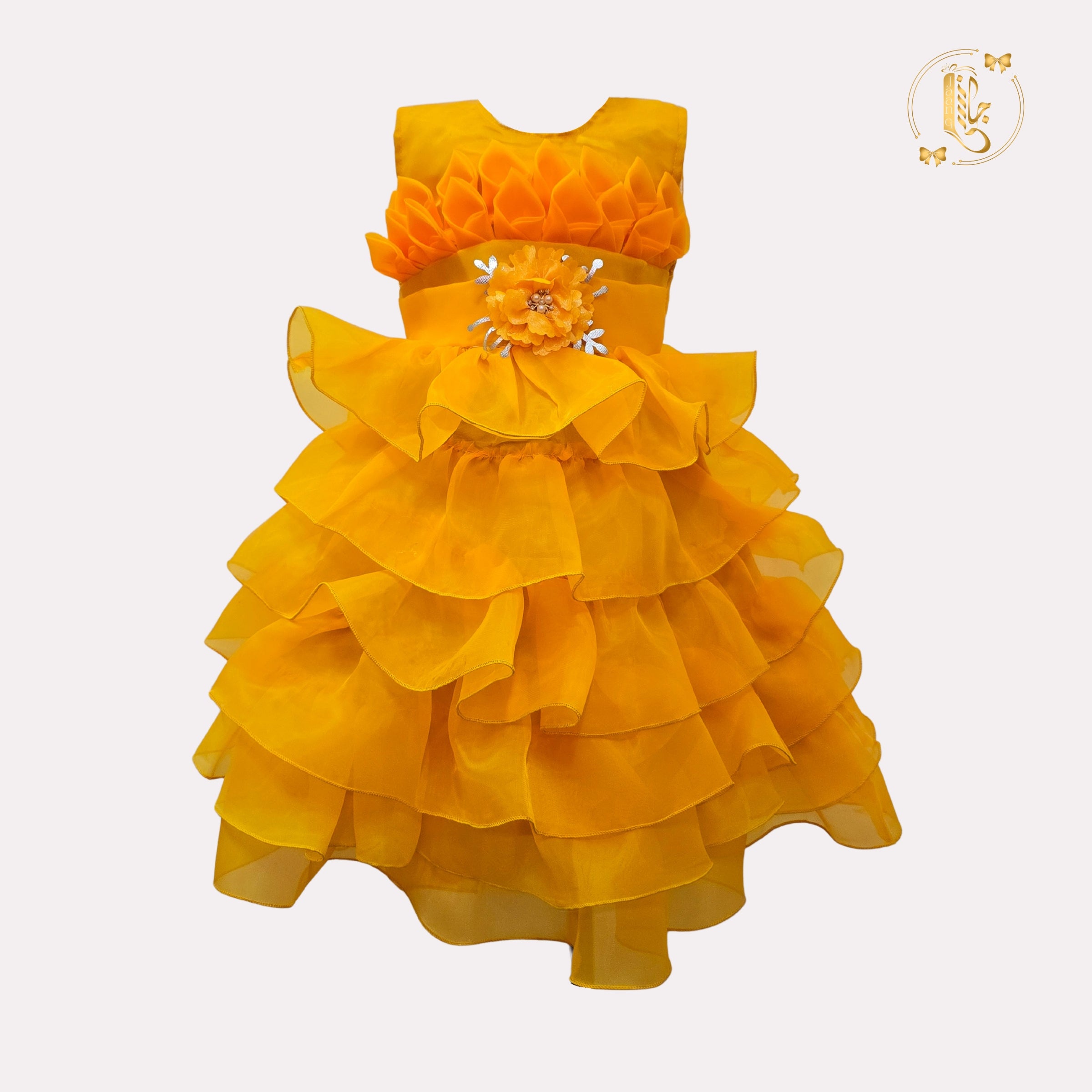 Red Polka Dot Girls Frock with Hat