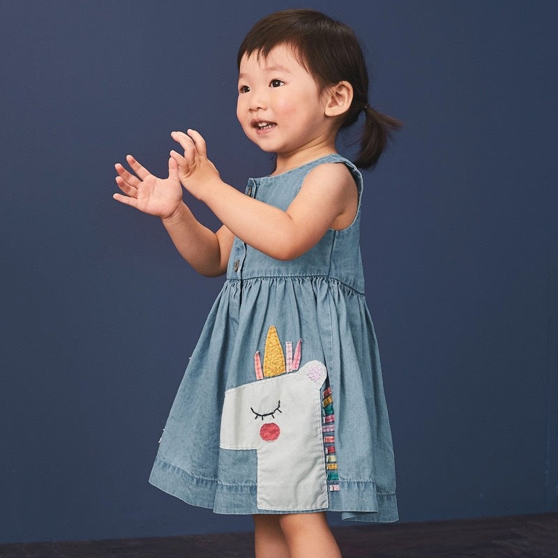 Girls' Dresses, Baby Skirts, Children's Denim Skirts