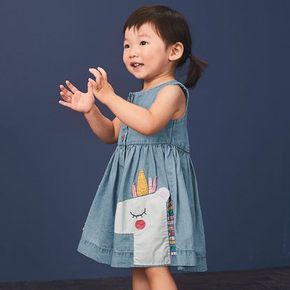 Girls' Dresses, Baby Skirts, Children's Denim Skirts