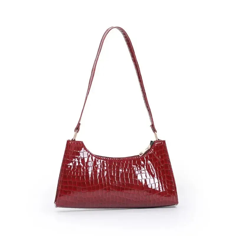 Women's PU Leather Textured Shoulder Bag — JaanCi