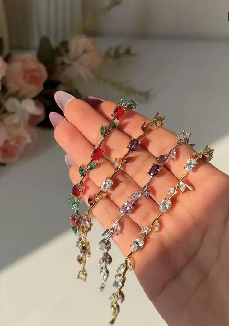 Colorful Charm Bracelet - 1 Pc Multicolor Alloy Accessory — shop at JaanCi