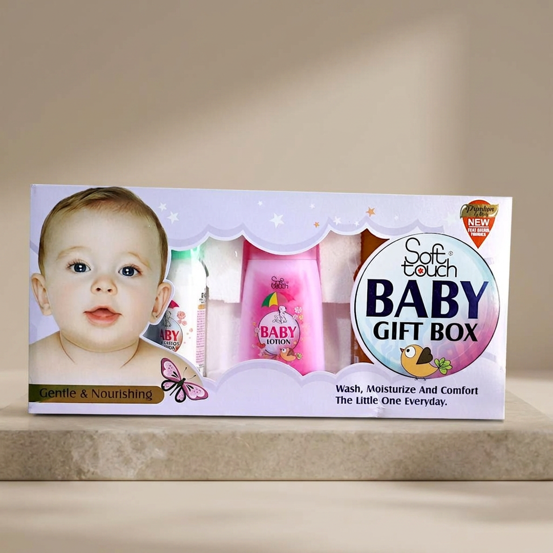Baby Welcome Gift Box (Plush Safety Set)