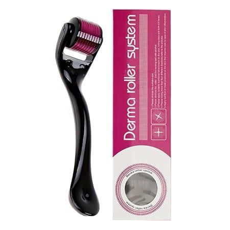 Derma Roller Black Micro Needle Face Roller for Glowing Skin — shop at JaanCi