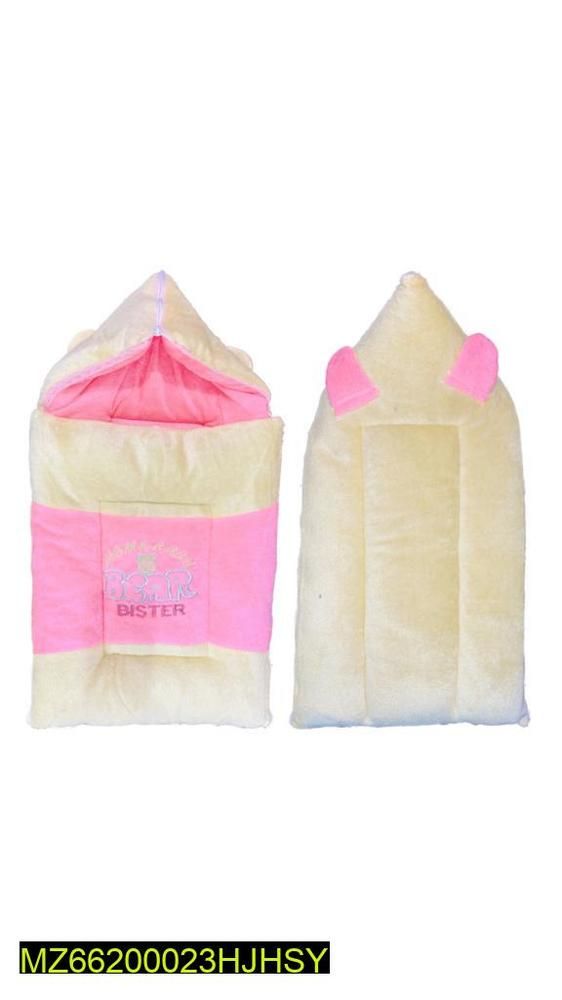 Baby Carry Nest — Hooded Velvet with Bear Ears